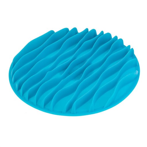 Miska na spomaľovanie jedla WAVE BLUE 25CM