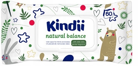 Utierky KINDII CLOSED Natural Balance 60 ks