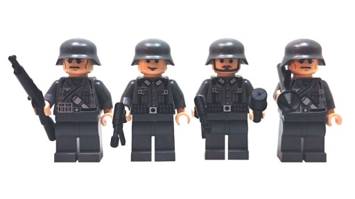 BrickKIT Pušky pre minifigúrky z druhej svetovej vojny zbrane BK103