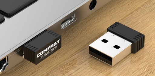 Wi-Fi SIEŤOVÁ KARTA WiFi mini USB ADAPTÉR RÝCHLY