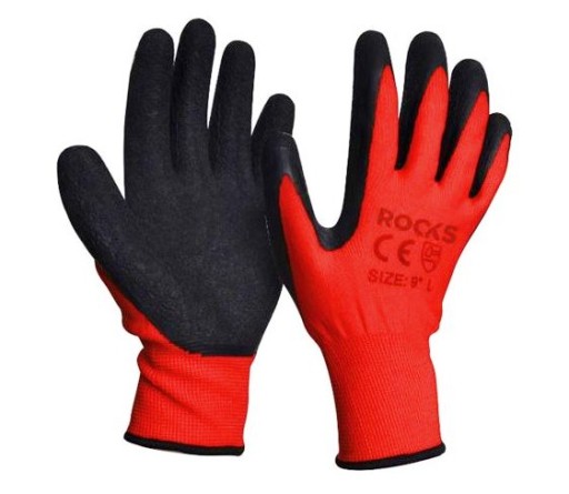 ROOKS OCHRANNÉ PRACOVNÉ RUKAVICE PU XL