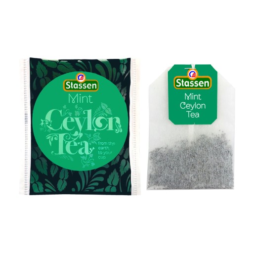 STASSEN Mint Black Tea - Cejlónsky čierny čaj MINT - 25 VRECOV