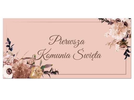 Veľký plagát na prijímanie 70x33cm Prvé sväté prijímanie