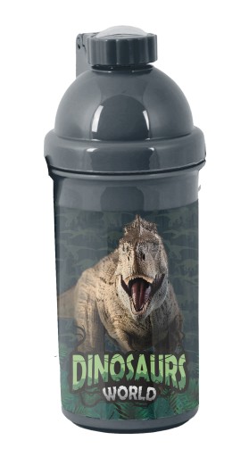Dinosauria školská fľaša na vodu pre chlapca