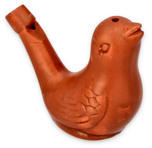 Keramická píšťalka pre vtáky