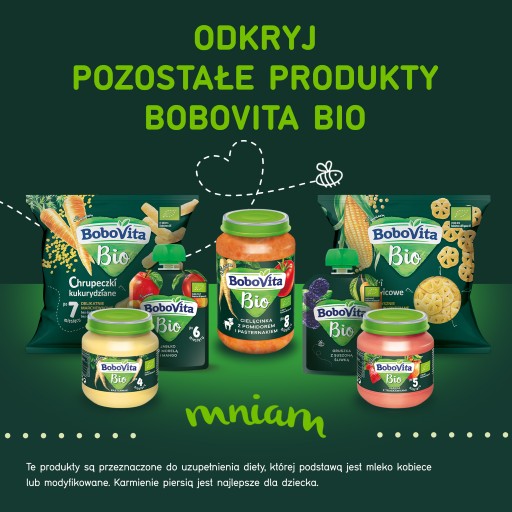 BoboVita Bio Mrkva s karfiolom po 4 mesiacoch 6x125 g KD