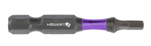 Nárazový skrutkovací bit H5 šesťhranný 50 mm 2 ks