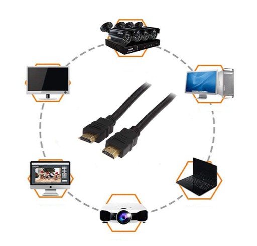 HDMI 2.0 High Speed UHD 4K 3D 2K COPPER kábel 2m