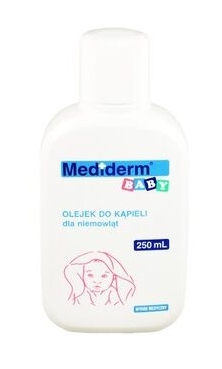 Mediderm Baby, kúpeľový olej pre dojčatá, 250 ml