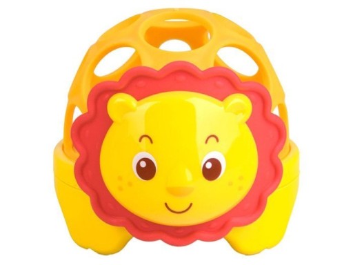 Hrkálka, hryzátko, lampa ANIMALS LION