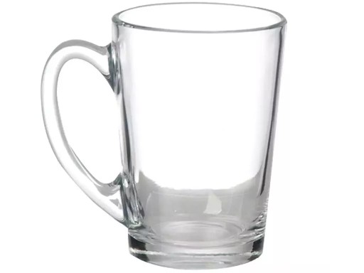 Nový Morning Luminarc priehľadný sklenený hrnček 320 ml sklo