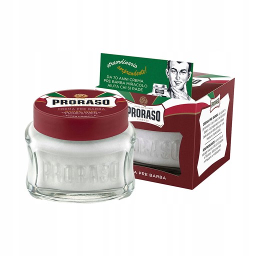 Proraso krém pred holením na tvrdé fúzy 100 ml