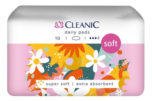Cleanic Hygienické vložky pre ženy 10 kusov