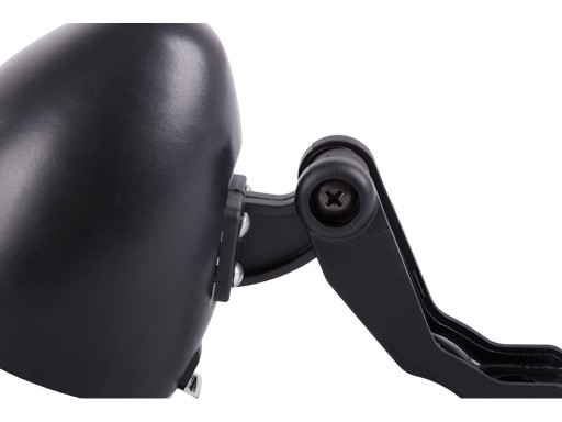 Lampa na bicykel city bike retro black lamp - CE