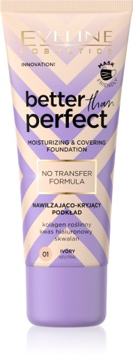 Lepší ako Perfect Eveline 01 Ivory make-up na tvár 30 ml