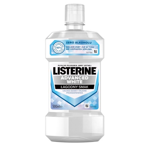 Listerine Advanced White 500 ústna voda