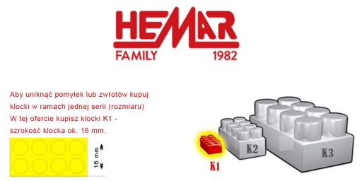 Poľské BLOKY pre deti od 3 rokov HEMAR K1 - doplnky OKNÁ a DVERE