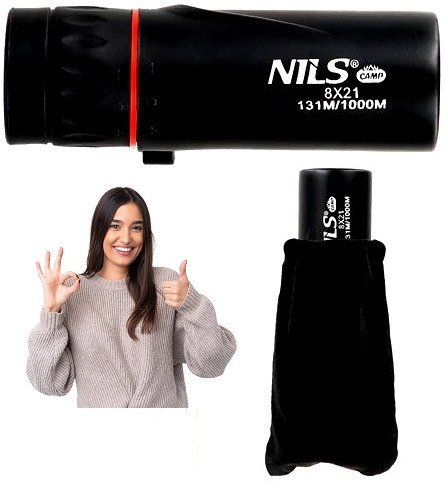 Monokulárny ďalekohľad 8x 19mm BAK-4 BINOCULAR