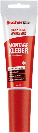 MONTÁŽNE LEPIDLO FISCHER 80 ML VEĽMI SILNÉ RÝCHLO