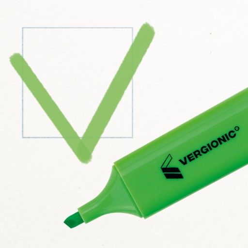 Kancelársky zvýrazňovač HIGHLIGHTERS sada farieb 6 ks