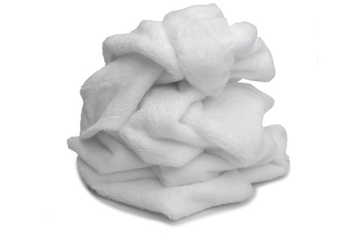 Minky Plush Smooth Obojstranne č. 1 Biela 1/2 Mb