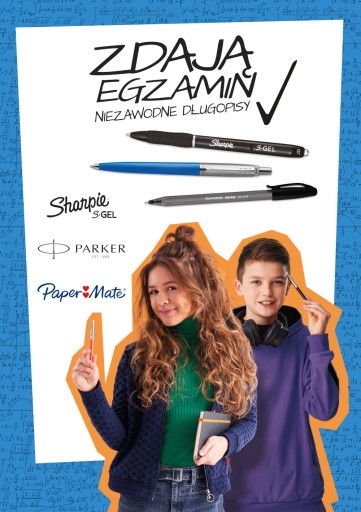 Paper-Mate Inkjoy Black pero 10 kusov