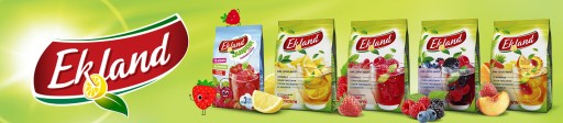 Čajový nápoj Ekland malina granulovaný instantný čaj 300g