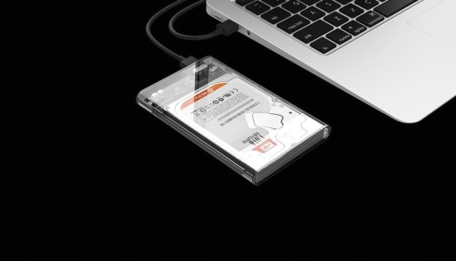 Kryt disku SSD HDD SATA 2.5 USB 3.0