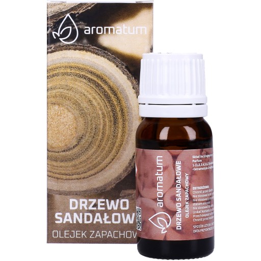 Aromatum - Prírodný esenciálny olej s vôňou santalového dreva - 12 ml