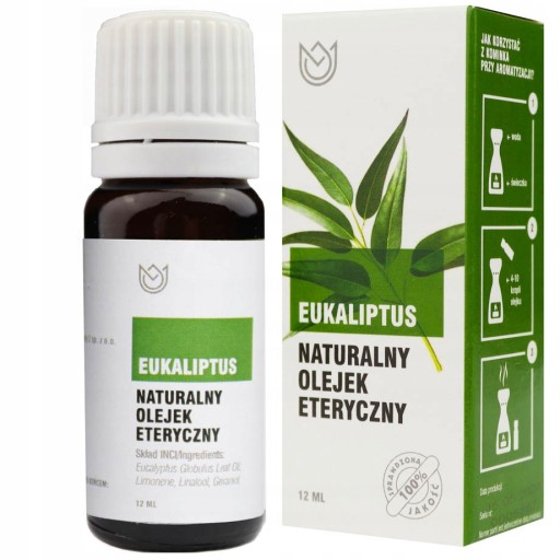Prírodný 100% eukalyptový esenciálny olej 10 ml