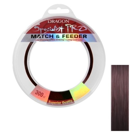 SPECIALIST Pro MATCH & FEEDER vlasec 0,18 mm/4,75 kg DRAGON