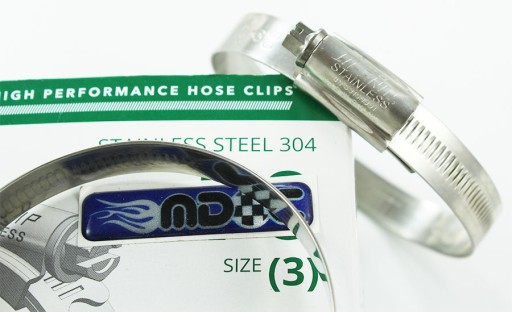 HI-GRIP JCS Svorka 70-90mm 304 remienok z nehrdzavejúcej ocele