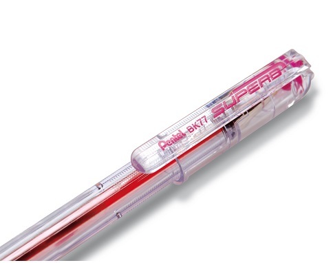 Pentel BK77 červené pero