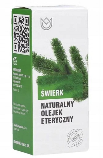 PRÍRODNÝ SMREKOVÝ AROMATERAPICKÝ ESENCIÁLNY OLEJ