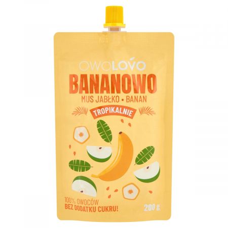 Owolovo Bananowo Jablkovo-banánová pena 200 g