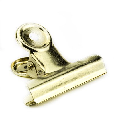 METAL CLIP CLIP krimpovací zlatý 51mm - 1 ks