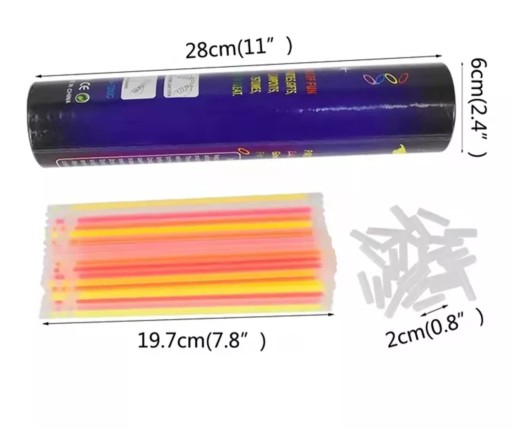 ŽIARIACE PÁSMO Náramky fluorescenčné 1 ks