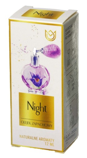 NIGHT (inšpirované čiernym ópiom) prírodnými arómami vonného oleja