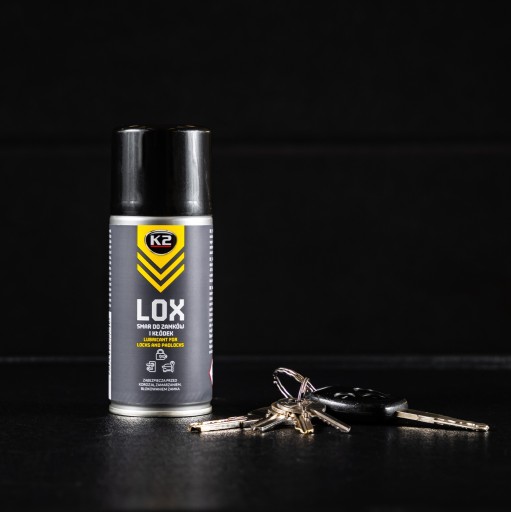 K2 LOX GREASE OLEJ na údržbu ZÁMKOV, VISNÝCH ZÁMKOV, VLOŽIEK, VODÍTEK, PÁNTOV 150ml