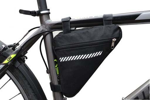 Ľahká taška na bicykel Ram 2L, reflexný zips