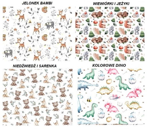 LaMinia obliečka na vankúš JAŚ 45x45 bavlna, veľa vzorov