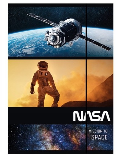Školský skladačka NASA UniPap A4 s gumičkou
