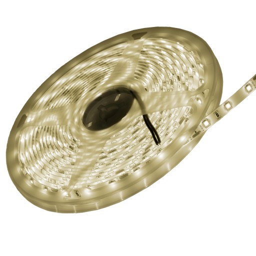 LED PÁS STUDENÁ BIELA FARBA VODEODOLNÉ SMD 300 VÝKONNÉ DIÓDY 30W 12V DC 5M