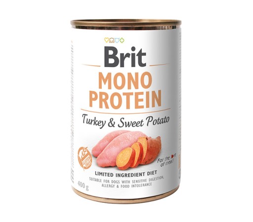 BRIT MONO PROTEIN TURECKO SWEET BATOT TURECKO 400g