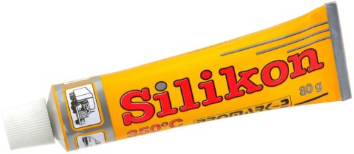 VYSOKOTEPLOTNÝ SILIKÓN ČERVENÝ OD -60 C. AŽ +350 stupňov