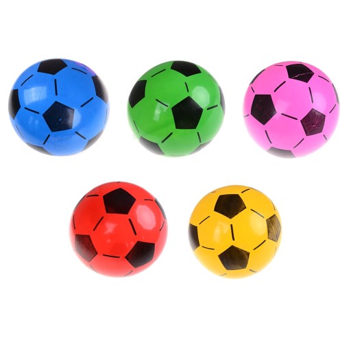 NAFUKOVANÝ PLÁŽOVÝ FUTBAL DO DOMÁCEJ ZÁHRADY 22 cm MÄKKÁ loptička