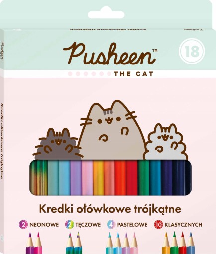 TROJUHOLNÍKOVÉ PASTIELKY 18 PUSHEN FAREB