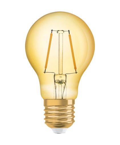 Ozdobná LED žiarovka E27 A60 2,5W 2400K OSRAM