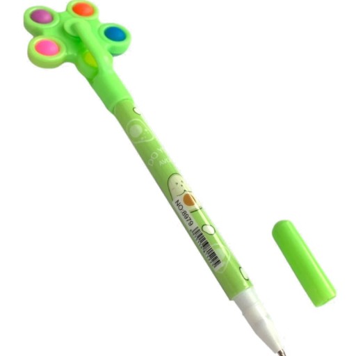 PEKNÉ MODRÉ PERO PRE ŠKOLSKÚ SPINNER POP IT