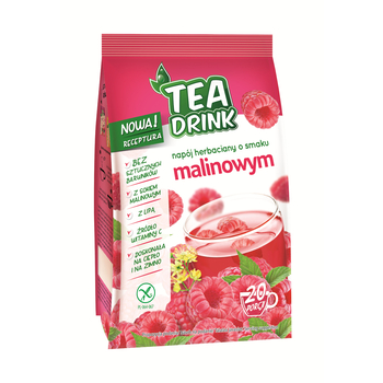 1x 300g TEA DRINK Malinový čajový nápoj